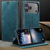 CaseMe Luxury Retro Magnetic Flip PU Leather Phone Case for iPhone 17 Air/17 Pro Max/17E Wallet Card Holder Cover Phone Coque