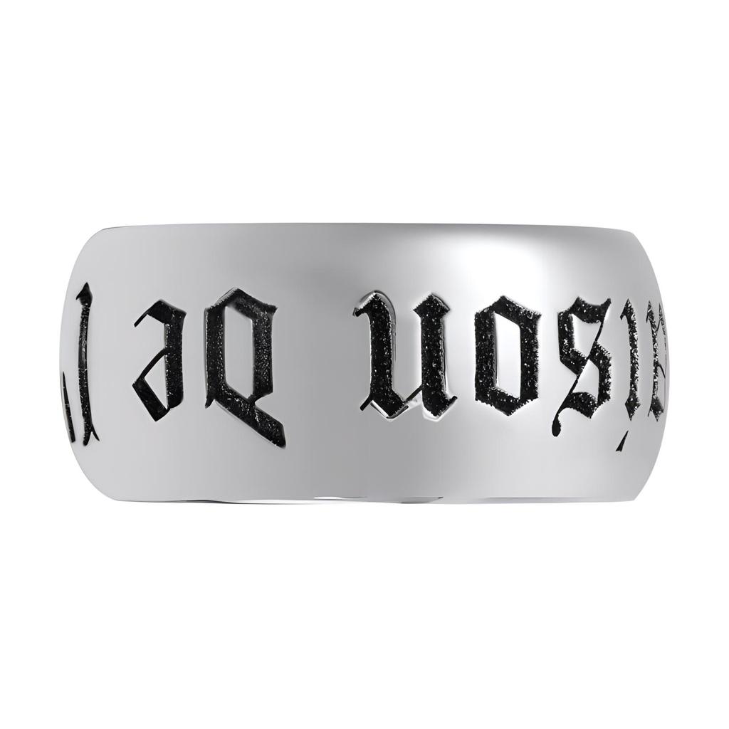 Gucci Anillo Unisex Ancho Brillante de Plata 925 Ghost Maison De L Amour 678666-J8400-0701