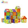 Kinder Häuser Bauen Baustein Simulation Fensterdesign Bunt Kinder Puzzlespielzeug DIY Designer Konstruktionsset Geschenke