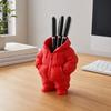 3D-gedruckter Daunenmantel Stifthalter, Schreibtisch-Make-up-Pinsel-Organizer, Kreativer Pufferjacken-Bleistiftbecher für Büro, Geschenk für Lehrer und Schüler