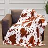 Cow Printing Blanket Digital Flannel