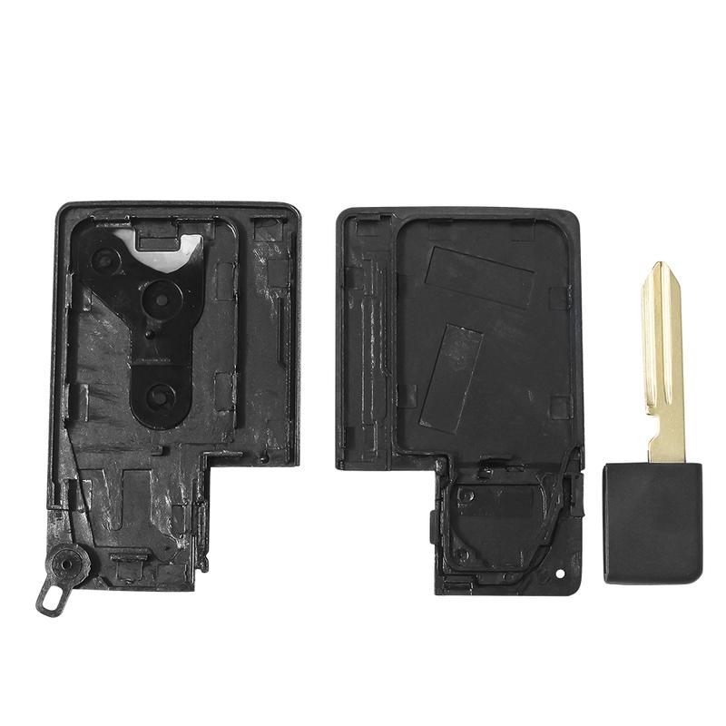 KEYYOU 3 Buttons With Small Key Remote Car Key Shell Case For Nissan Teana (Old Model) Serena Presage Feana C24 Tu31 J31 Cover