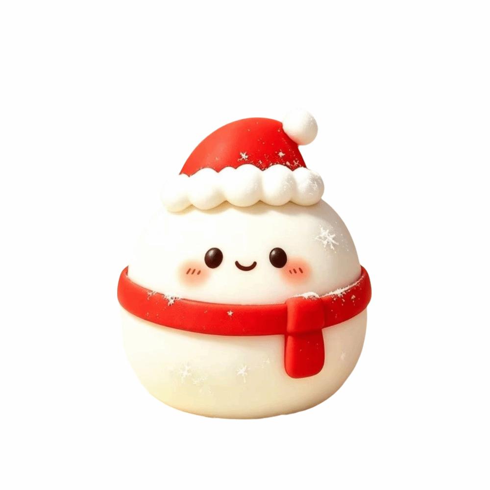 Slow Rebound Squeezeble Toy Slow Rising Christmas Squishy Toy Christmas Mochi Squishy Holiday Gift
