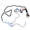 H4 Headlight Relay Wiring Harness 4 Lights Increase Brightness Accessory for Car12V  50w 40A