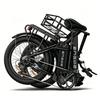 ENGWE L20 SE - Opvouwbare Elektrische Fiets - Verwijderbare Batterij 36V 15.6Ah - Actieradius 115km - Zwart