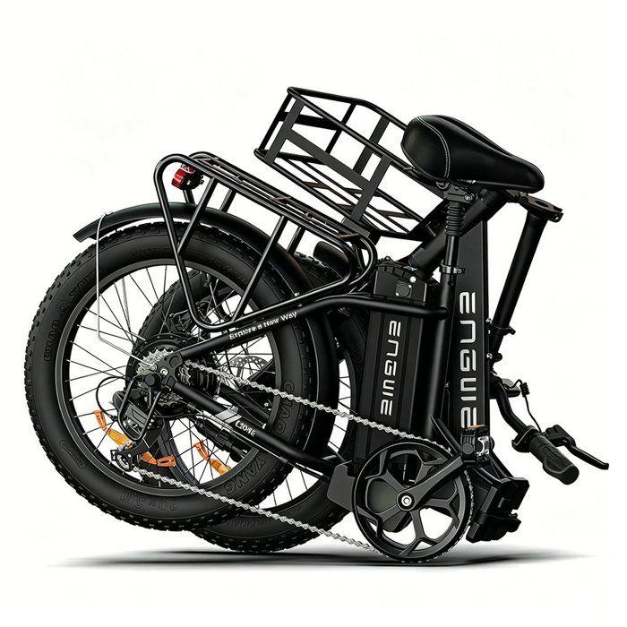 ENGWE L20 SE - Opvouwbare Elektrische Fiets - Verwijderbare Batterij 36V 15.6Ah - Actieradius 115km - Zwart