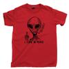 Unisexs Because Aliens I Come In Peace Graphic T Shirt Tee Cotton Unisex Summer Streetwear Casual Trendy Oversize Loose Top Vintage