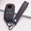 Key Cover for Toyota Raize Tanto Rex Ativa Daihatsu Rocky Tanto Subaru Rex with Keychain Honeycomb Texture Racing Stripe Remote Key Case Protector