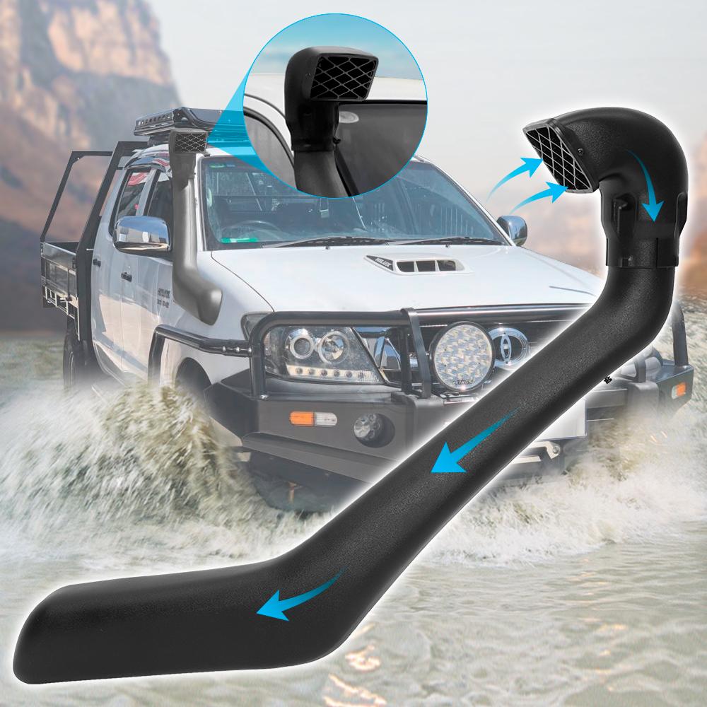Car Airflow Snorkel Kit Air Intake for Toyota Hilux Vigo 2005 2006 2007 2008 2009 2010 2011 2012 2013 2014 Matte Black