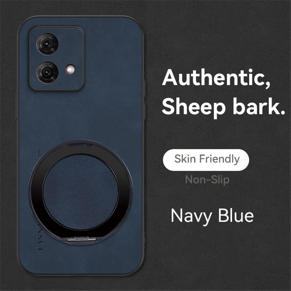 

Роскошный чехол-держатель из магнитной кожи из овчины для Motorola MOTO G14 G24 G34 G54 G84 G22 с подставкой, противоударная задняя крышка, Fundas For Moto G22