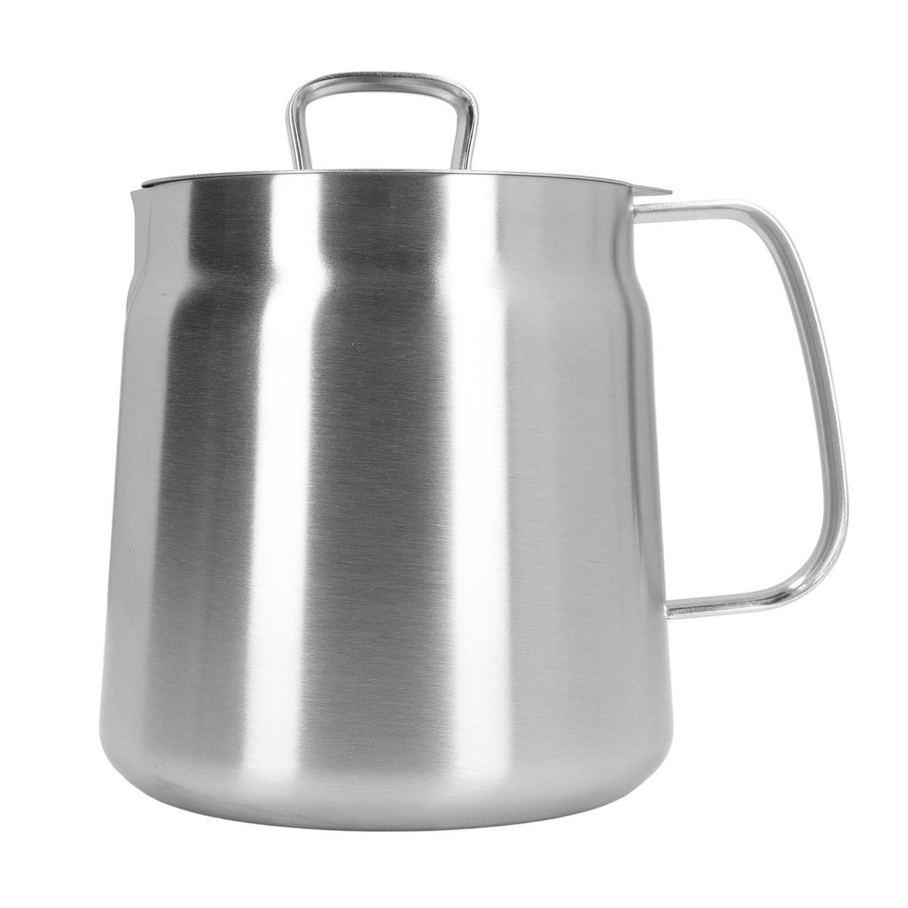 304 Stainless Steel Oil Residue Separator Ergonomic Handle Large Capacity Oil Separation Bottle 1.5L