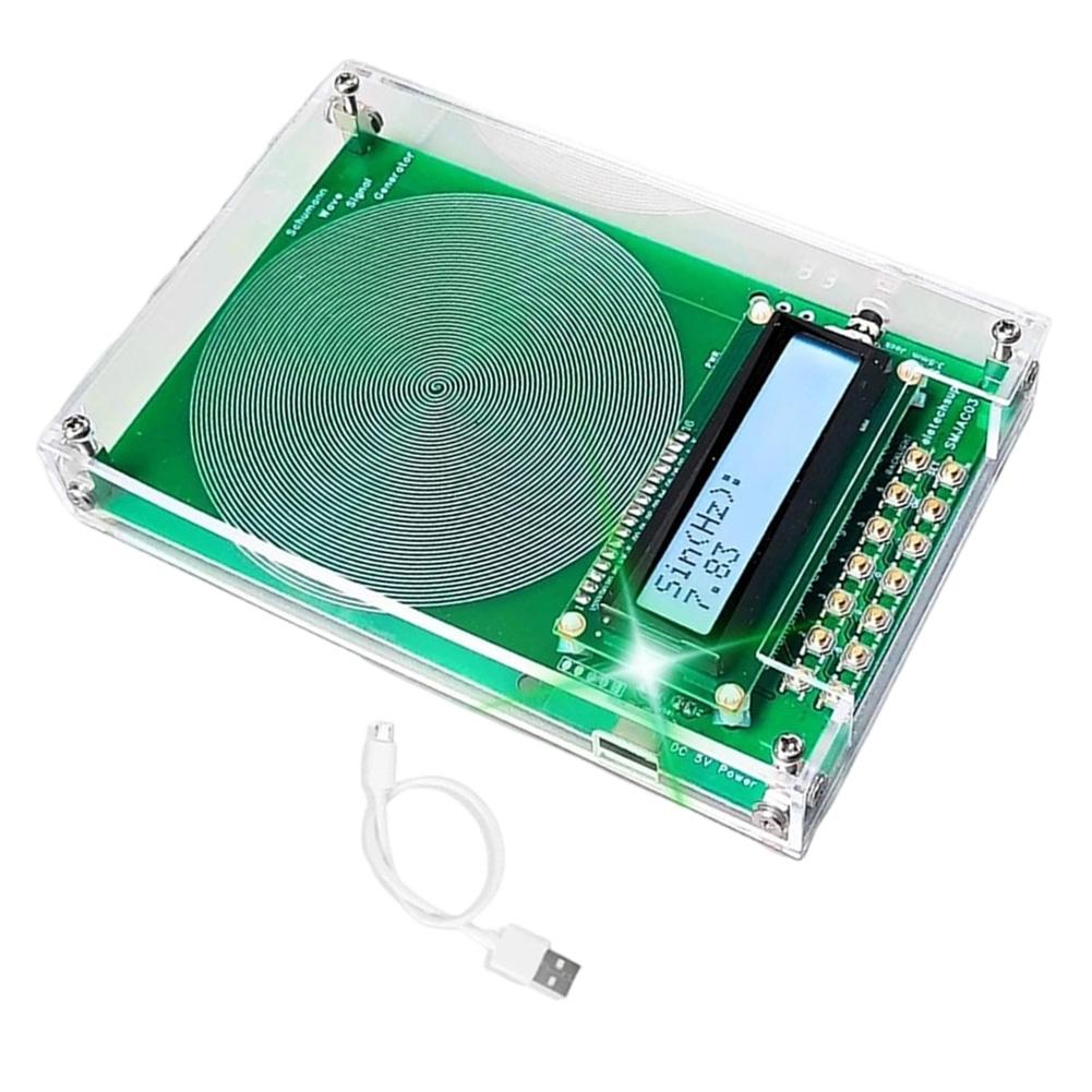 Adjustable 0.1Hz-30kHz Range 7.83Hz Resonance Portable Travel Friendly