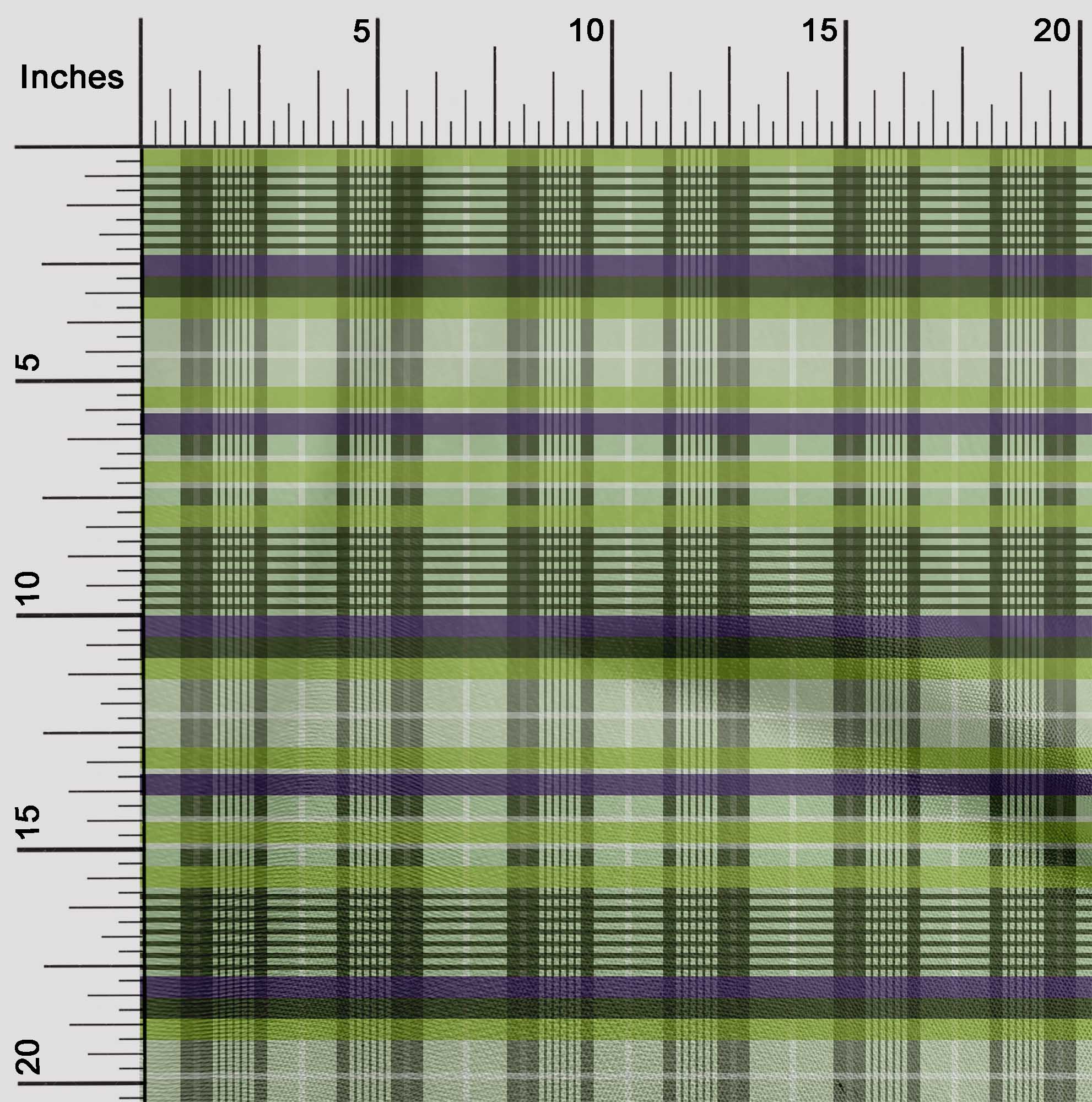 

oneOone Cotton Flex сірувато-блакитна тканина Madras Check Швейна тканина у дворі з принтом для шиття одягу своїми руками 40 дюймів 42 Inch Wide - Viscose Chiffon лайм-зеленого кольору