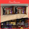 3d Five Nights At Freddys Bedding Set 3pc Duvet Cover  Pillowcase Sizes 4