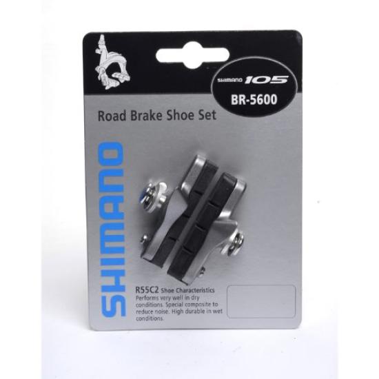 

Shimano R55C2 Cartridge Type Brake Shoe Set Y8DU98070 BR-5600 (Pair)