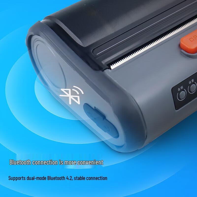 Urovo Portable Wireless Thermal Label Printer CN plug (adapter included)