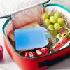 Ice Box PE Ice Crystal Box Reusable Refrigeration Keep Fresh Picnic Cooler Box Durable Air Conditioning Fan Ice Crystal Box