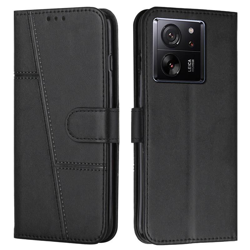 Leather Flip Mi 15T Case On For Xiaomi 15 Ultra 15T 14 Mi 14T Xiomi 13 Lite 13T Pro 5G Magnetic Cases Stand Wallet Phone Cover