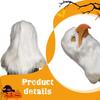 Bald Eagle Head Animal Bird Party Realistic Latex Polyester Novelty Cover Prop for Holiday
