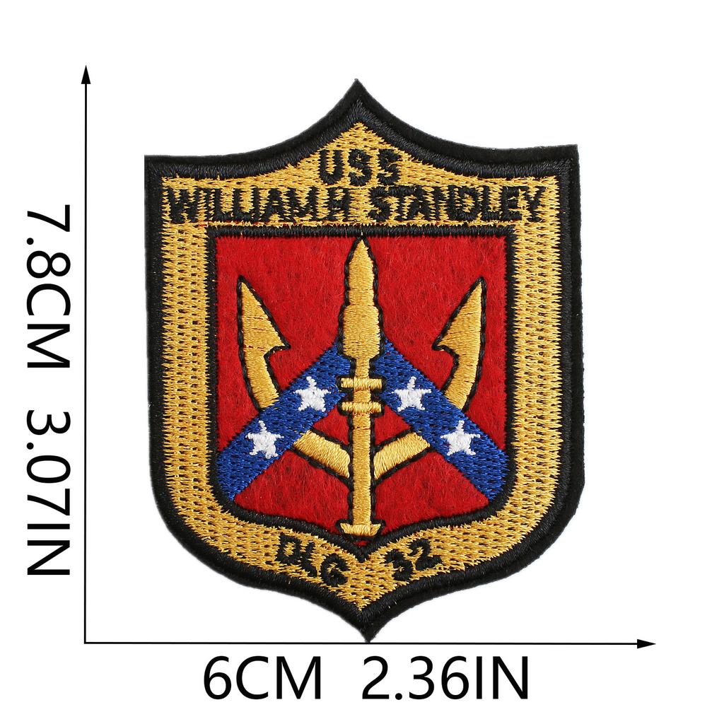 Pilot Clothes Decorative Embroidery Cloth Sticker Computer Embroidery Air Force Velcro Stamp Boy Clothes Armband Patch Sticker