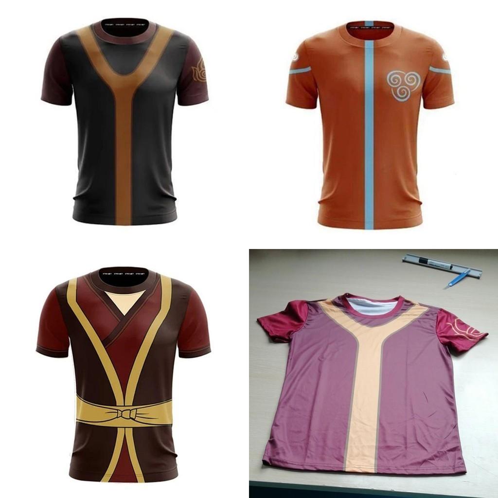 Avatar The Last Airbender Tshirt For Women And Men With Stunning 3d Print And Breathable Soft Material