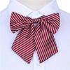 Stripe Airline Stewardess Necktie Korean Style Nurse Neck Wear School Students Neckties Bank Teller Neck Tie Sailor Suit Bowtie