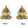 2D/Flat DIY Diamond Painting Set Diamond Painting Hanging Pendant Rhinestone Diamond Art Window Pendants for Garden Window Decor