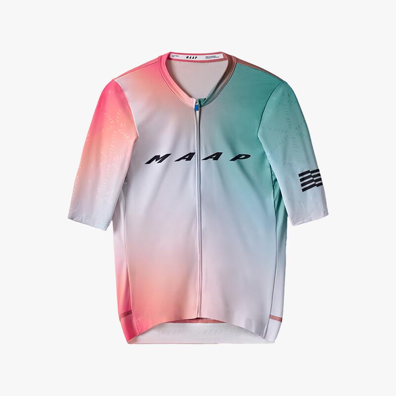 Maglia da Ciclismo a Maniche Corte MAAP Men's Blurred Out Pro Hex Jersey 2.0