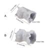 Crown Scarf Puppy Silicone Mold 3D Dog Shape Candle Mold DIY Handmade Scented Candle Resin Mould Reusable Craft Tool