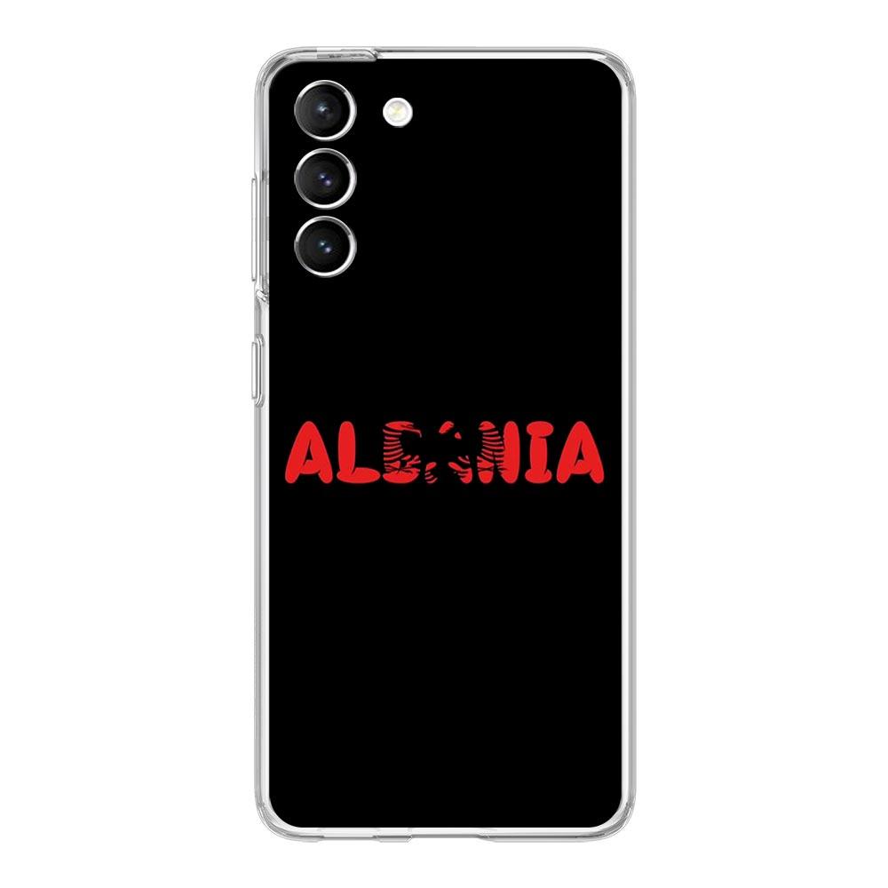 

Чехол для телефона с флагом Албании для Samsung Galaxy S24 S23 S22 S20 Ultra S21 FE 5G S10 S9 Plus S10E S8 Мягкий силиконовый прозрачный чехол Samsung S20Ultra