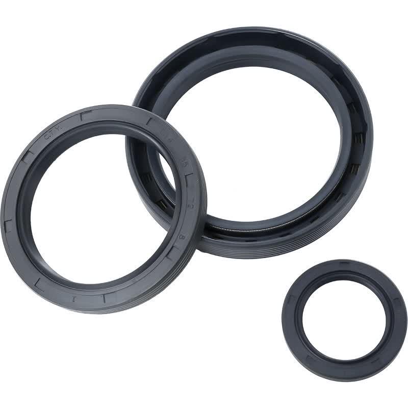 ZHIDE TC Nitrile Rubber Double-Lip Skeleton Oil Seal 1 piece