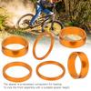 6Pcs   Headset Spacer Aluminium Alloy Bike Handlebar Stem Spacers for Mountain Bike