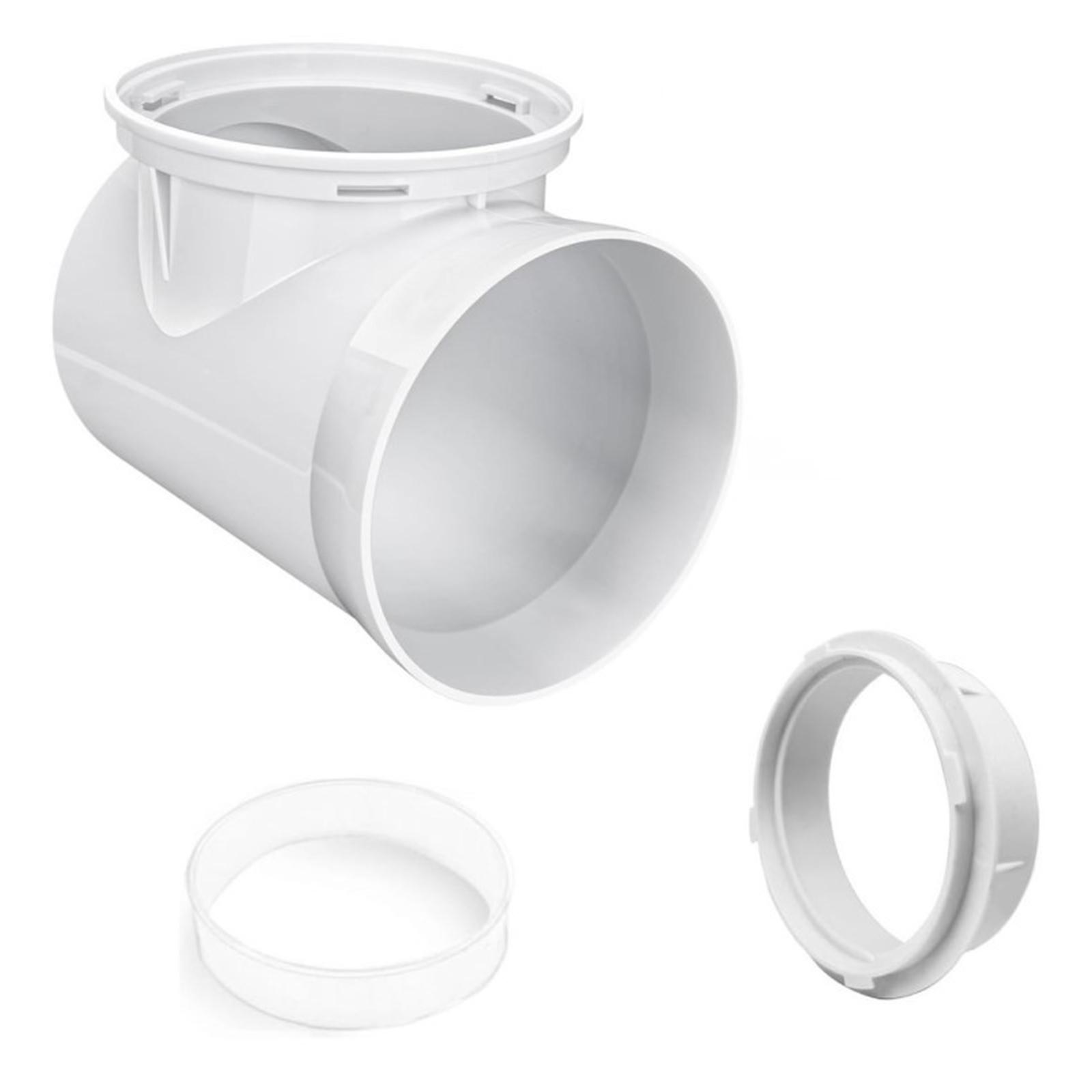 

Dryer Vent Connection Kit Tumble Dryer Connector 90 Degree Dryer Vent Hose Pressure Dryer Connector Easy Installation A