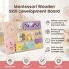 Montessori Locking Toy Busy Board For Toddlers Educational Fine Motor Skills Training
