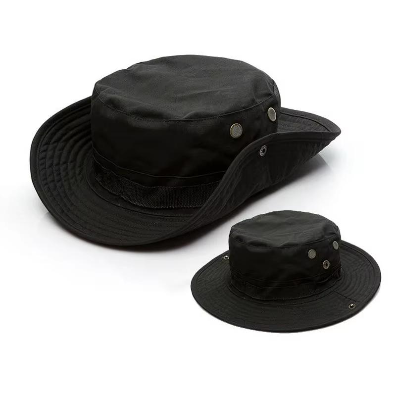 2Pcs/Set Wide-Brimmed Hat Balaclava Mixed Set Men Sunscreen Boonie Cap Outdoors Hiking Camping Fishing Hat Sun Hat Fisherman Hat