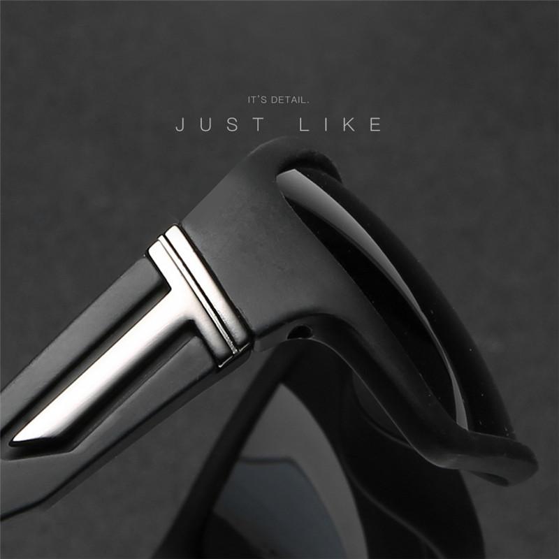 AORON Polarisierte Sonnenbrille Winddichte Sport-Fahrradbrille UV400 Outdoor-Angelbrille