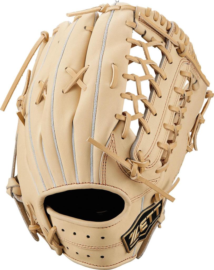 ZETT NeoStatus VL Soft Baseball Outfielder Glove, Pastel Brown, BRGB31417N, Left-Hand Throw