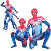 Stylish Spiderman Ps4 Velocity Costume Jumpsuit For Adults And Kids With Unique Design