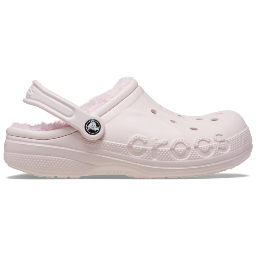 Crocs Baya Fleece Comfort Versatile Clogs Men Footwear Pink 205969-6PS