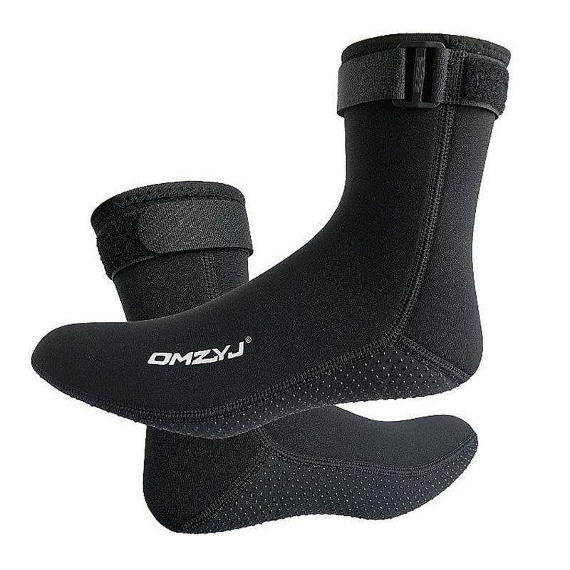 Pink Color Mid Cut Diving Socks Barefoot Keep Warm Kitesurf Windsurf Suit Snorkeling Flippers Surf Beach Booties Underwater