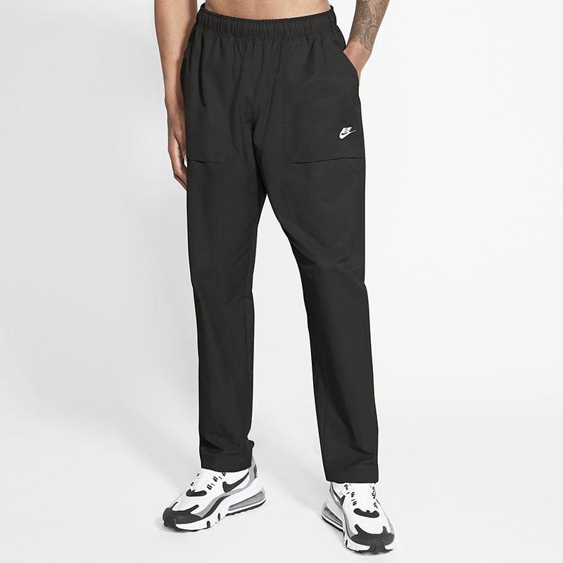 Nike Woven Casual Running Pants Men Bottoms Black CZ9928-010