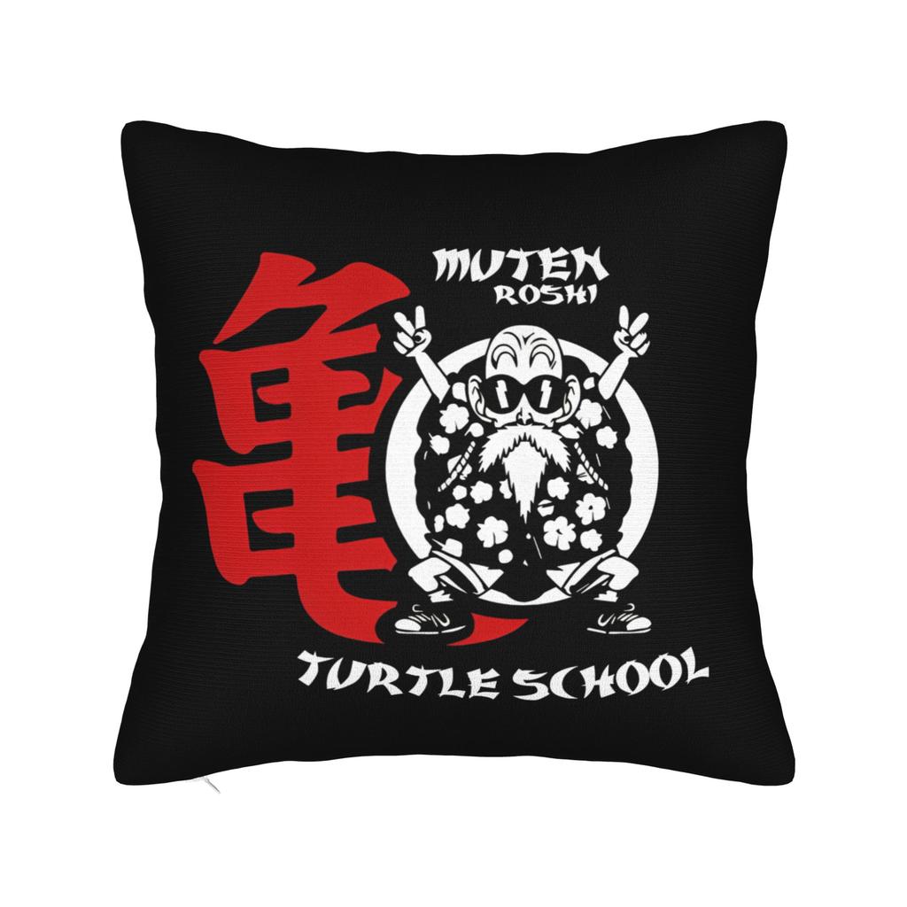 Dbz Goku Throw Pillow Cover Polyester Throw Pillow Cute Chibi Custom Pillowcover Home Decor