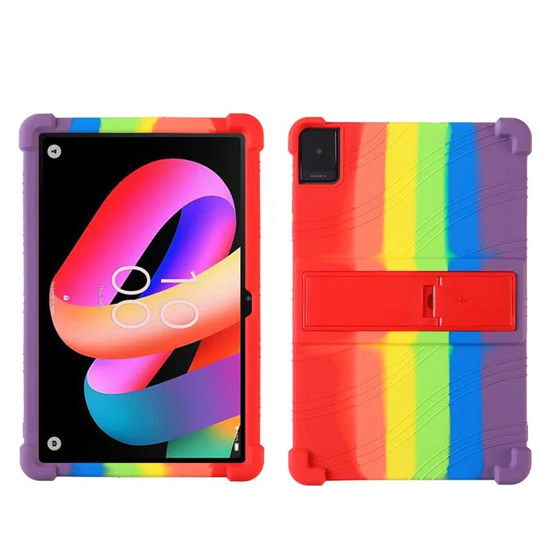 Voor TCL Tab 10L Gen 4 Tablethoes 10 inch Tablethoes Shell Schokbestendig Siliconen Tablethoes Lichtgewicht Kindvriendelijk