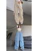 Unisex American-Style Thick Overalls for Street Dance: Trendy, Casual, All-Match Loose Wide-Leg Pants for Autumn and Winter.