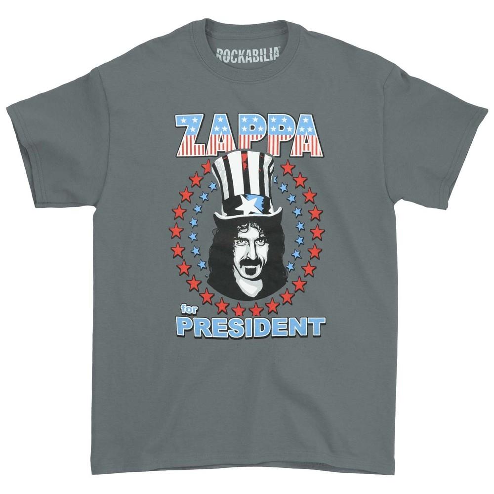 

Men s Frank Zappa For President - Star Spangled T-shirt Heavy Metal S