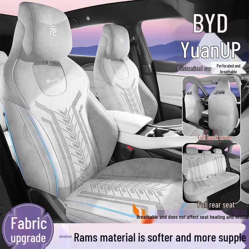BYD Yuan UP Universal All-Season Car Seat Covers - Breathable and Dedicated Full Coverage