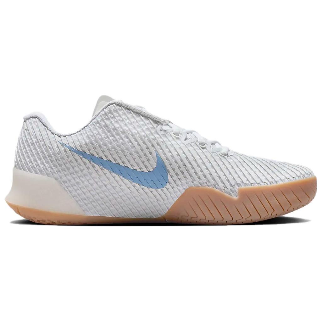 NikeCourt Air Zoom Vapor 11 HC White Light Blue Gum Men Sneakers Sail Gum-Light-Brown DR6966-107