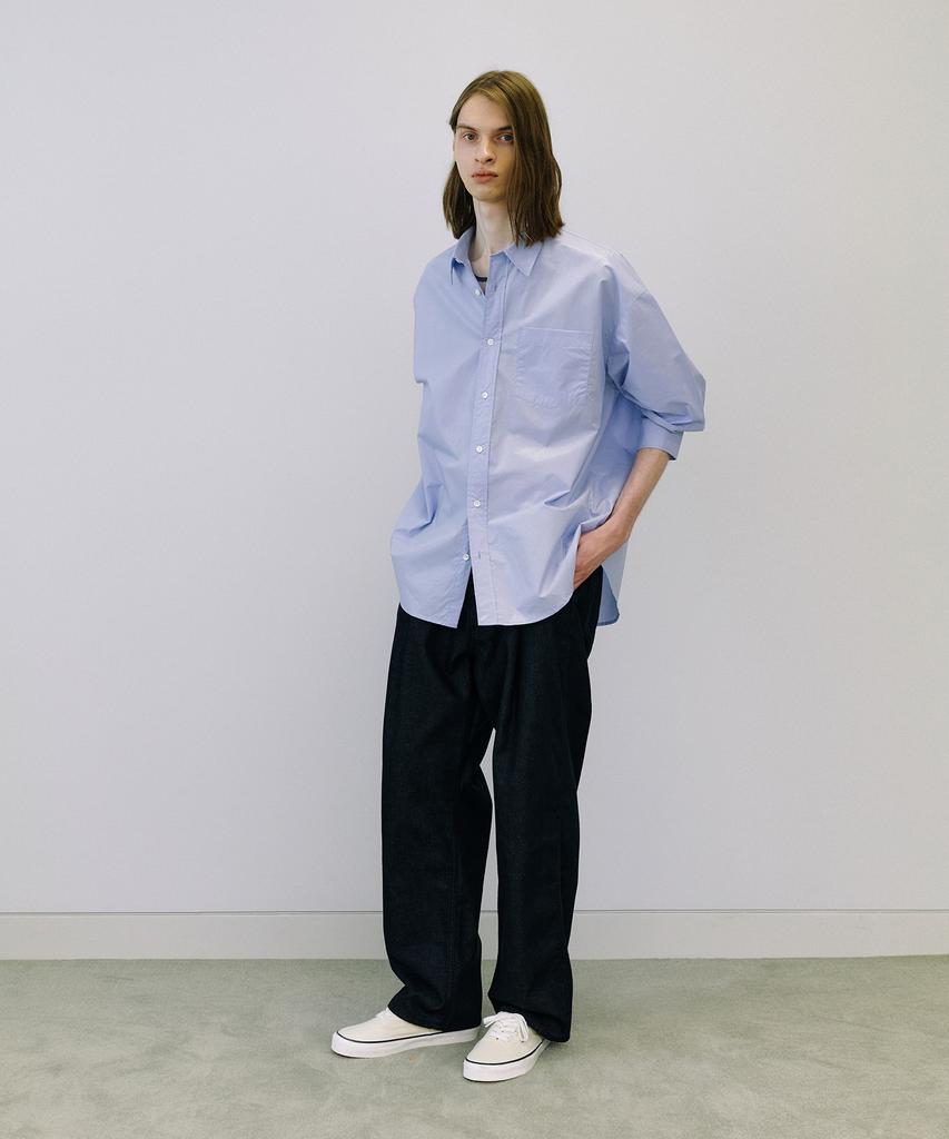 ENDOOR Over Coating Shirt (Sky Blue)