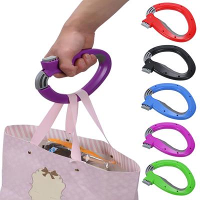 Grocery Bag Carrier Handle Heavy Duty Ergonomic Lightweight Multi-Purpose Universal Shopping Garbage Bag Holder Plastic Handle Carrying Tool
