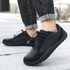 Herren Barfuß Freizeitschuhe Schwarz Breite Fußspitze Fahrerschuhe Graue Sneaker Yoga Fitnessschuhe Große Größe